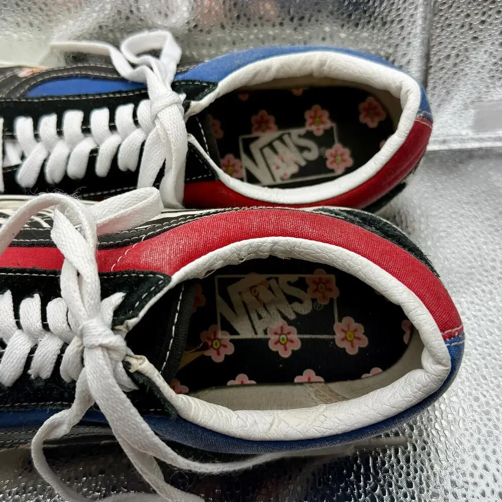 Vans Old Skool Korean Typography Men 8 Women 9.5 Tiger Floral VN0A38G19HW